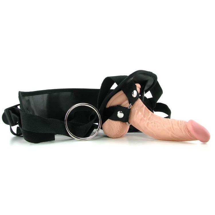 Nasstoys 6 Inch Real Flesh Harness Strap On by Nasstoys - - 2