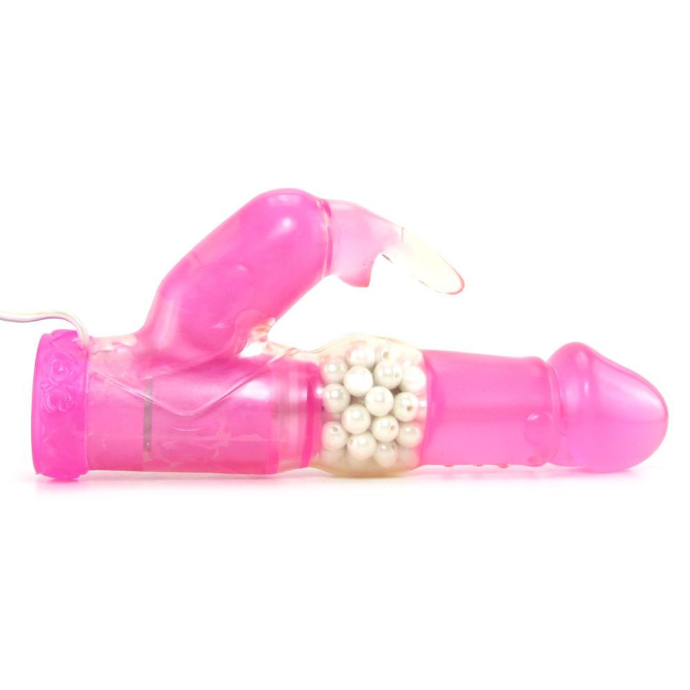 Classic Remote Control Waterproof Rabbit Pearl Vibrator by Pipedream - - 3