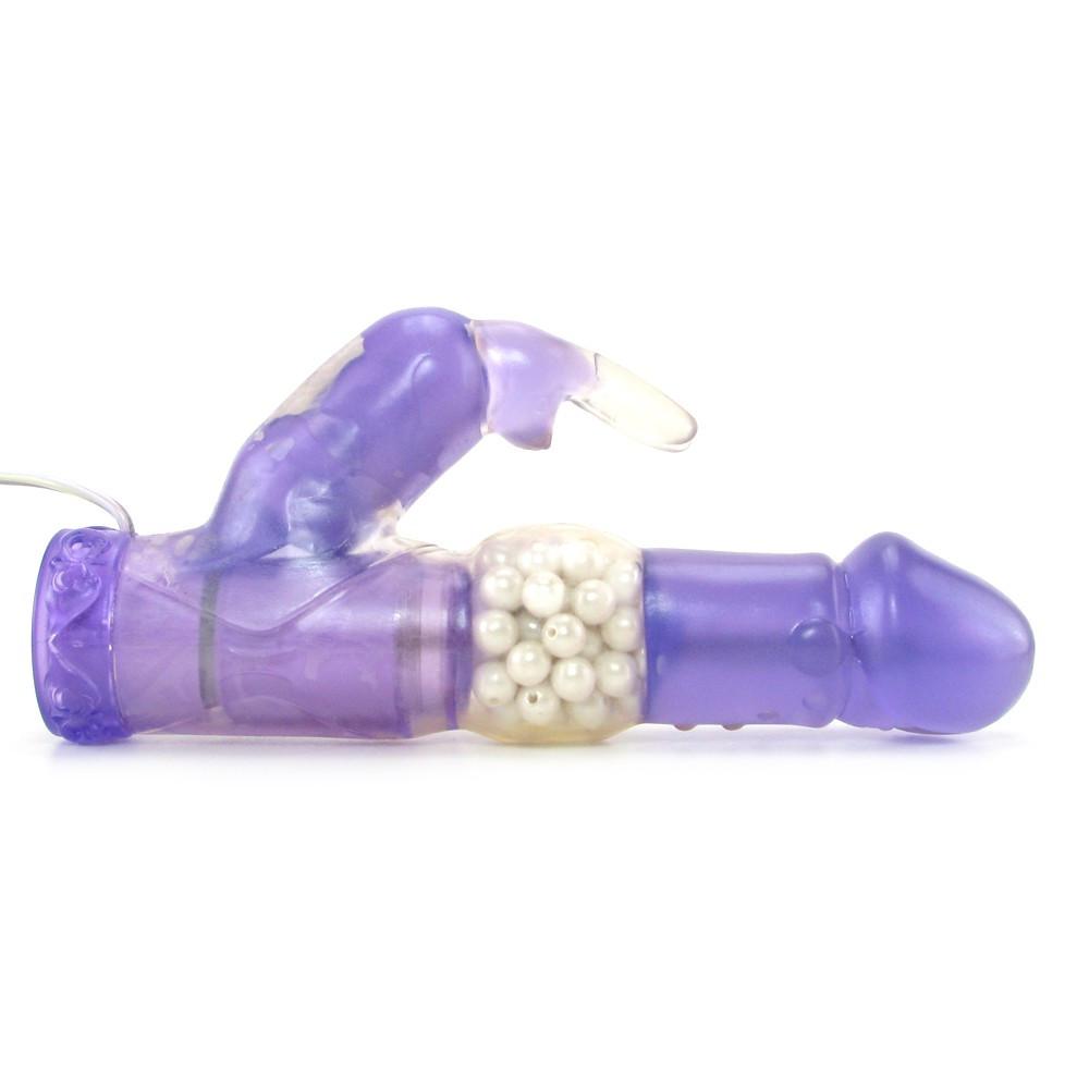 Classic Waterproof Purple Pearl Rabbit Vibe by Pipedream - - 3