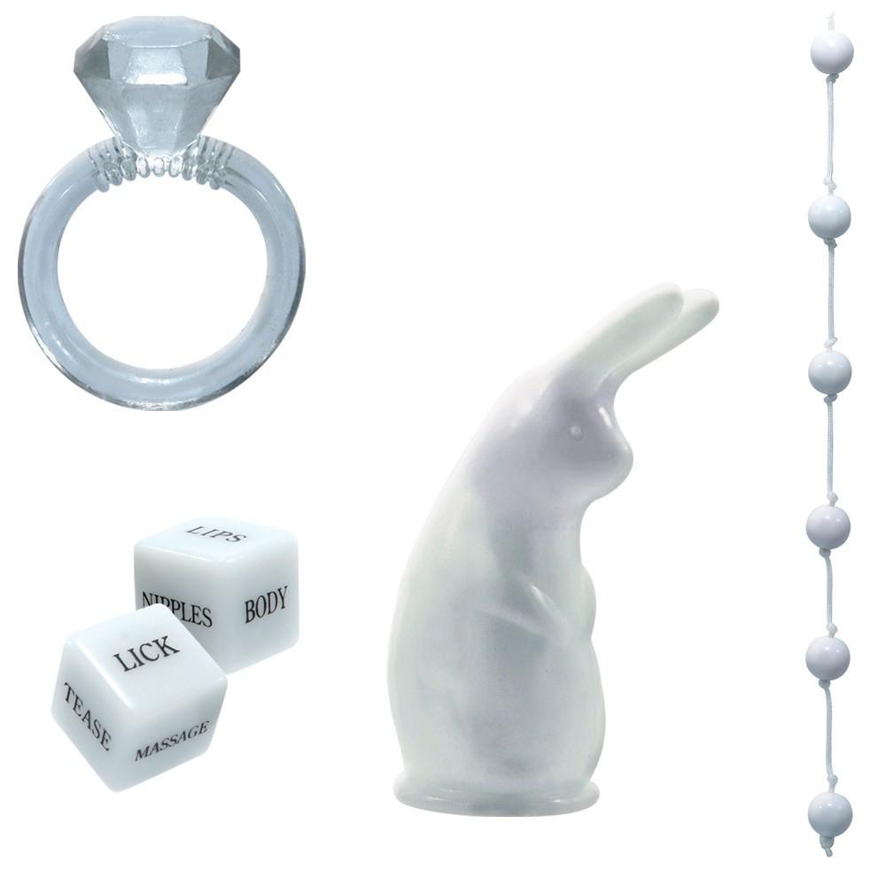 White Wedding Kit by Pipedream - - 2