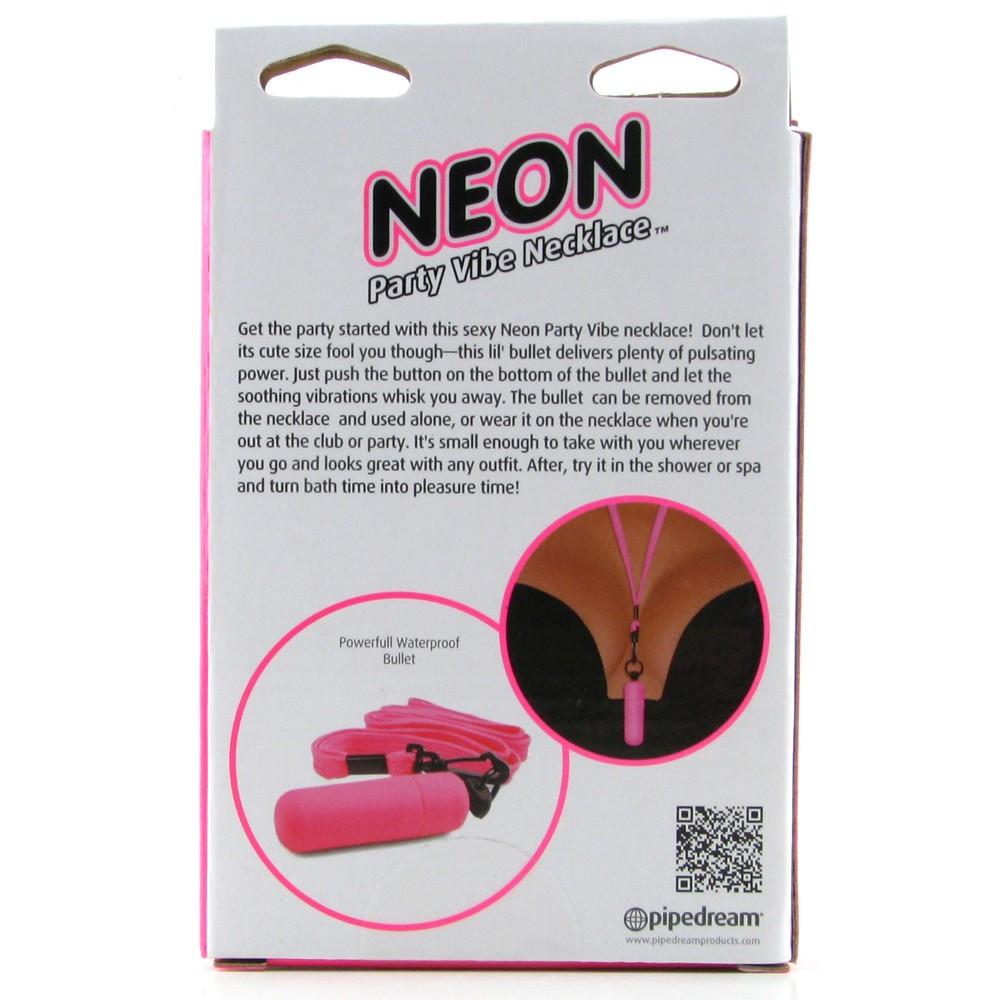 Neon Party Vibe Necklace by Pipedream - - 8