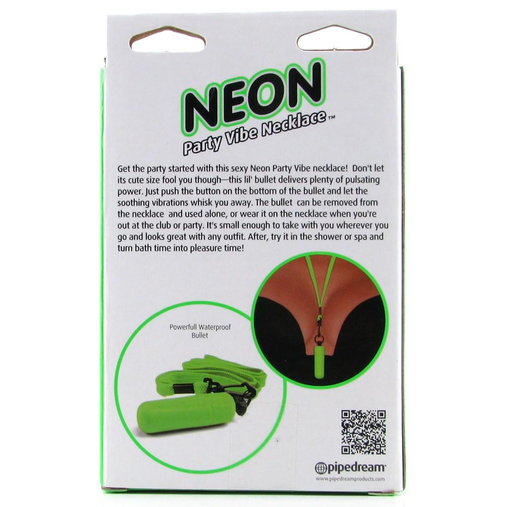 Neon Party Vibe Necklace by Pipedream - - 25