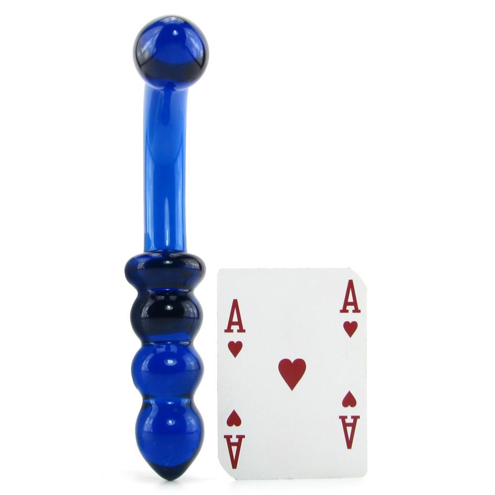 Icicles No. 31 G-Spot & P-Spot Glass Dildo by Pipedream - - 4