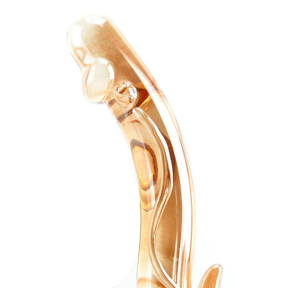 Icicles No. 35 Glass G-Spot Dildo and Vibrator by Pipedream - - 2