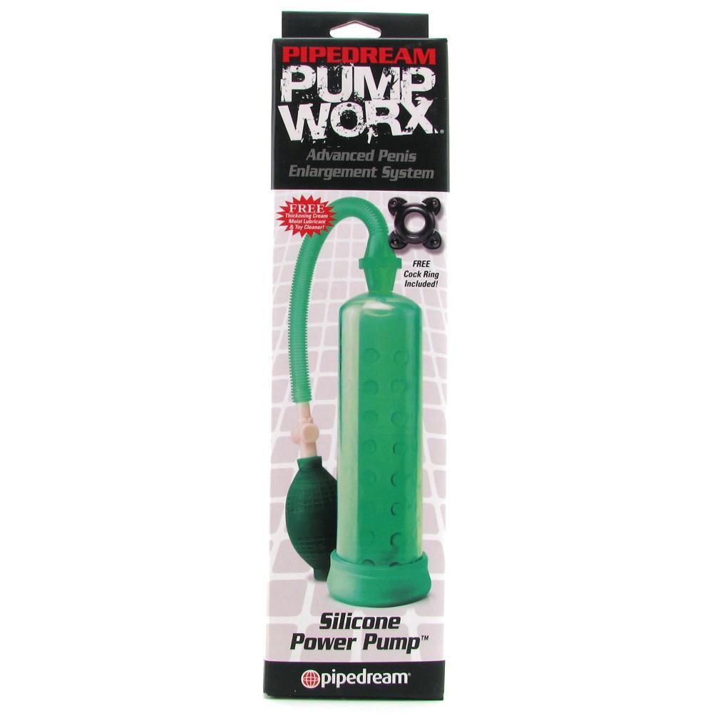 Silicone Penis Pump in Blue by Pipedream - - 12