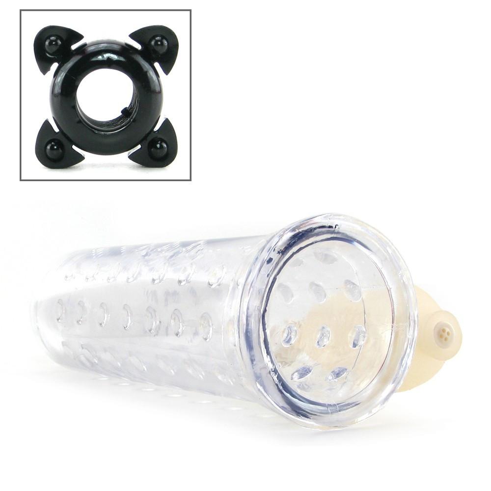 Silicone Penis Pump in Blue by Pipedream - - 14