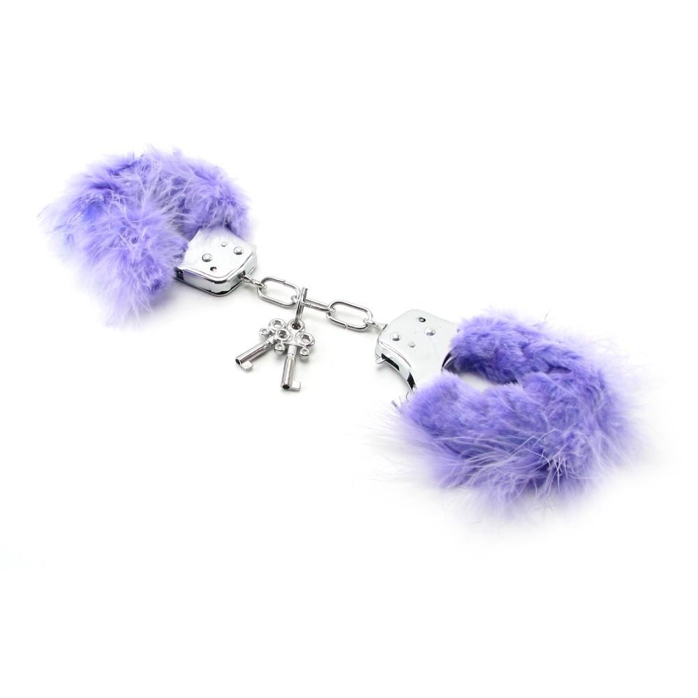 Fetish Fantasy Feather Love Cuffs in Red by Pipedream - - 1