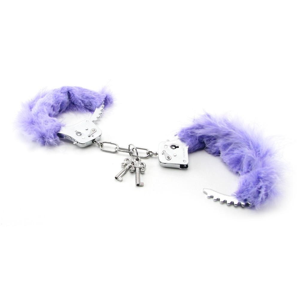 Fetish Fantasy Feather Love Cuffs in Red by Pipedream - - 2