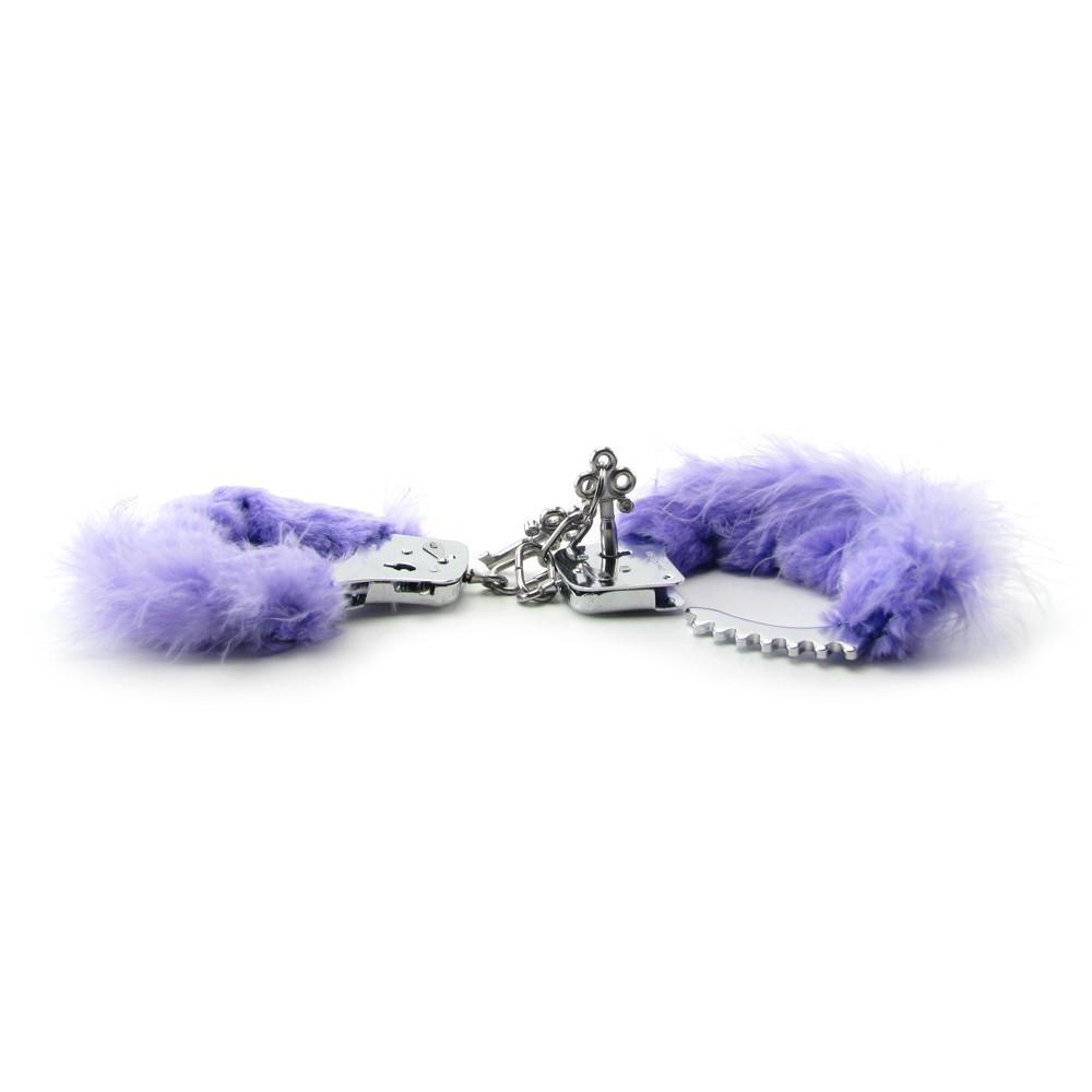 Fetish Fantasy Feather Love Cuffs in Red by Pipedream - - 3