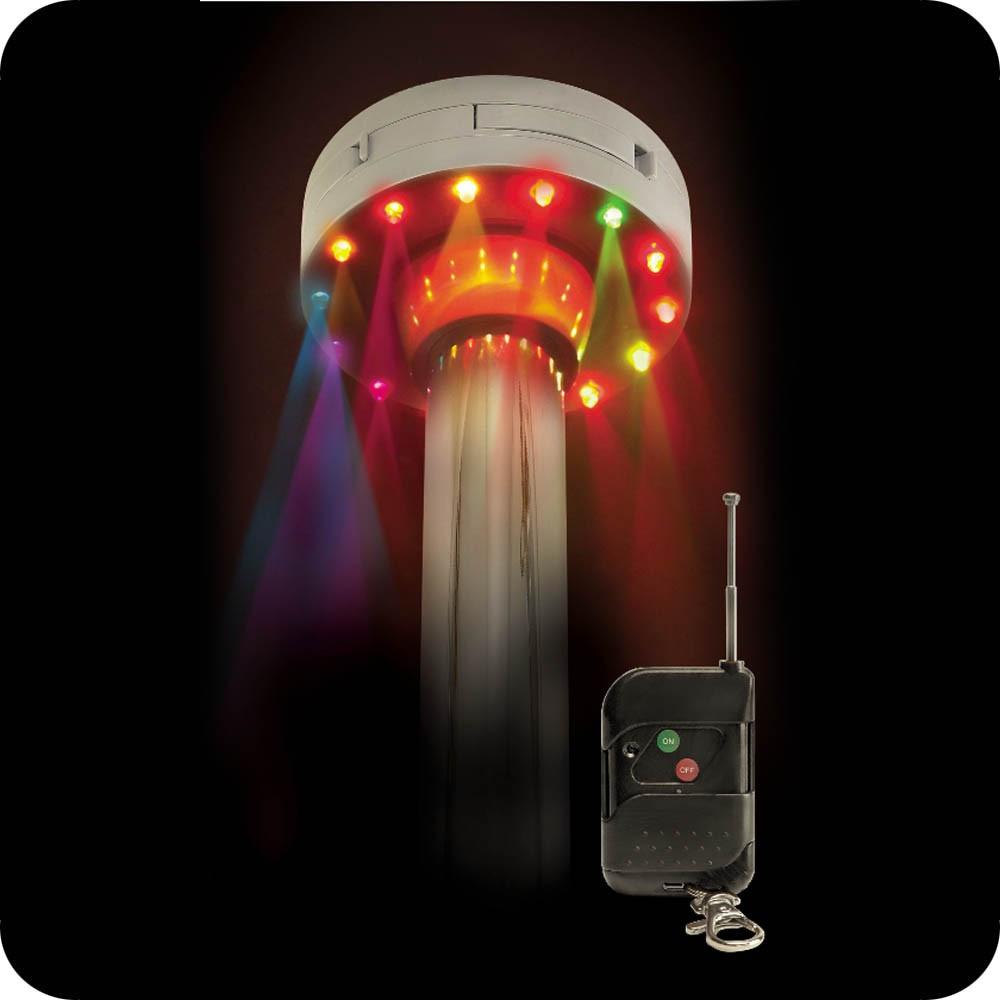 Fetish Fantasy Light Up Disco Dance Pole by Pipedream - - 3