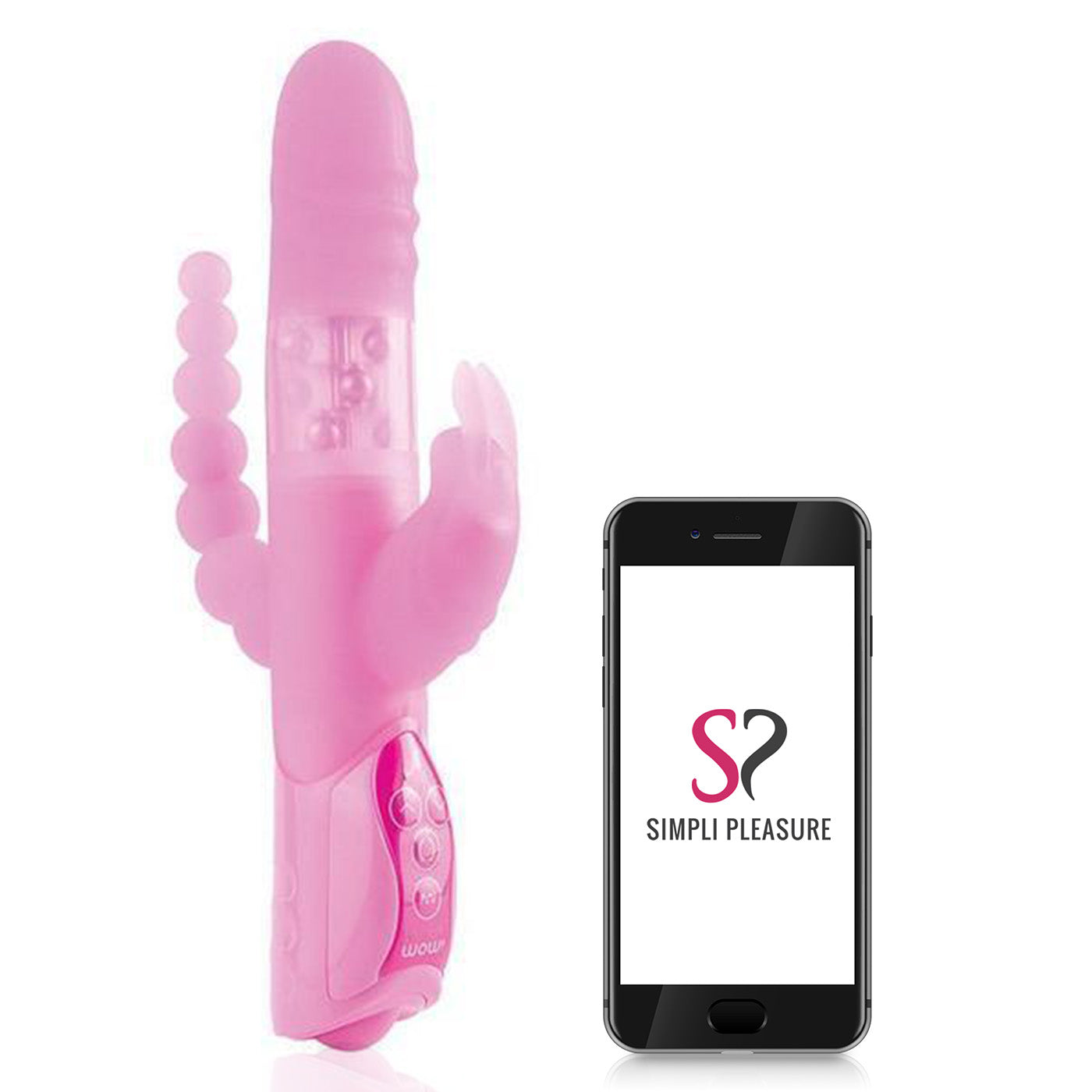 Total Ecstacy 2 Silicone Rabbit Vibrator