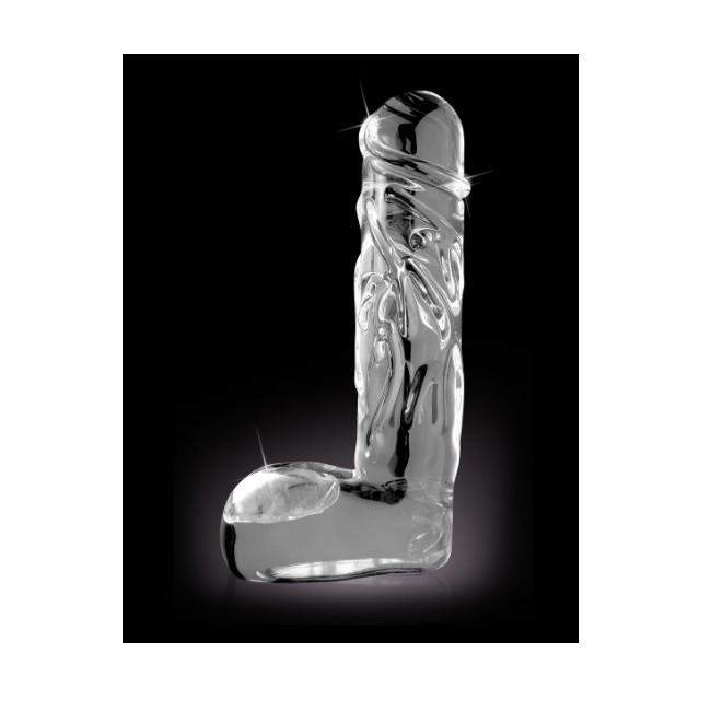 Icicles No 40 Realistic Glass Dildo