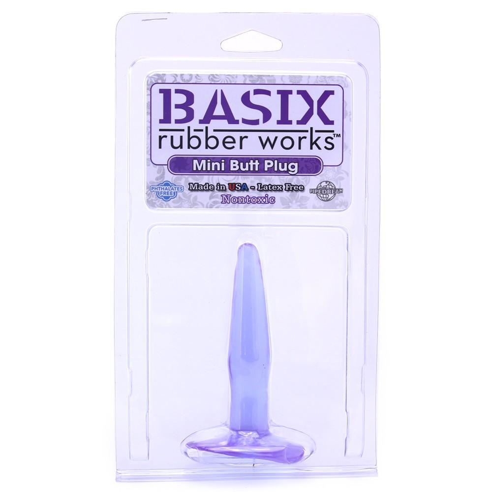 Basix Mini Jelly Butt Plug For Beginners