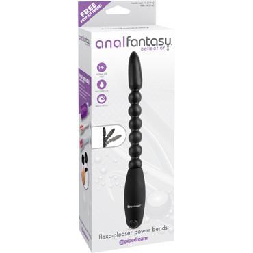 Flexa Pleaser Anal Beads + Anal Hygiene Kit by Pipedream - - 2