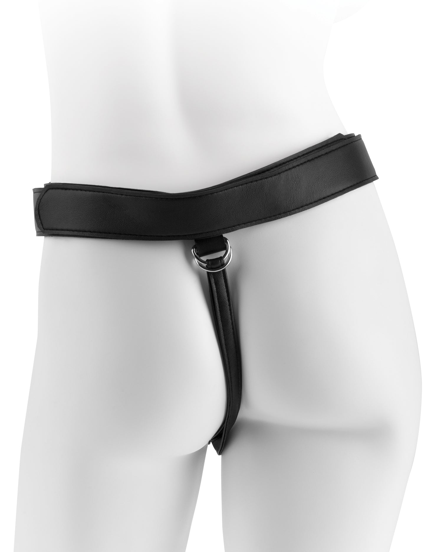 Strap-On Harness w/ 7" Two Cocks One Hole