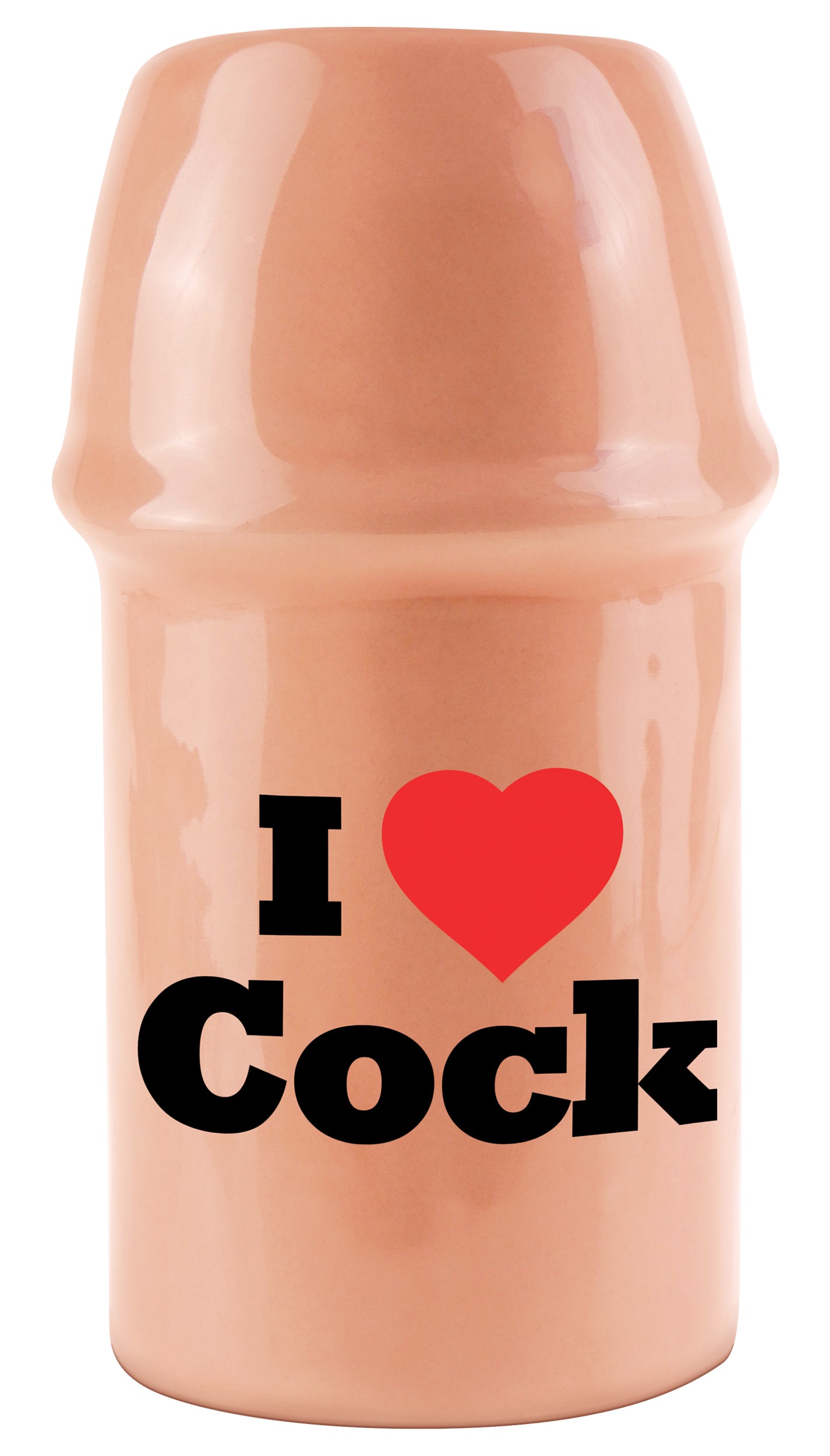 Favors Pecker Party Mug "I Love Cock!"