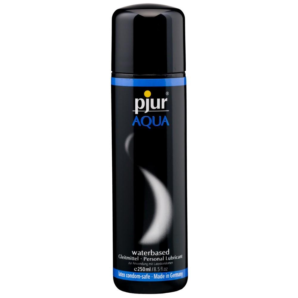 Aqua Waterbased Lubricant in 8.5oz/250ml by PJUR Lubricants -
