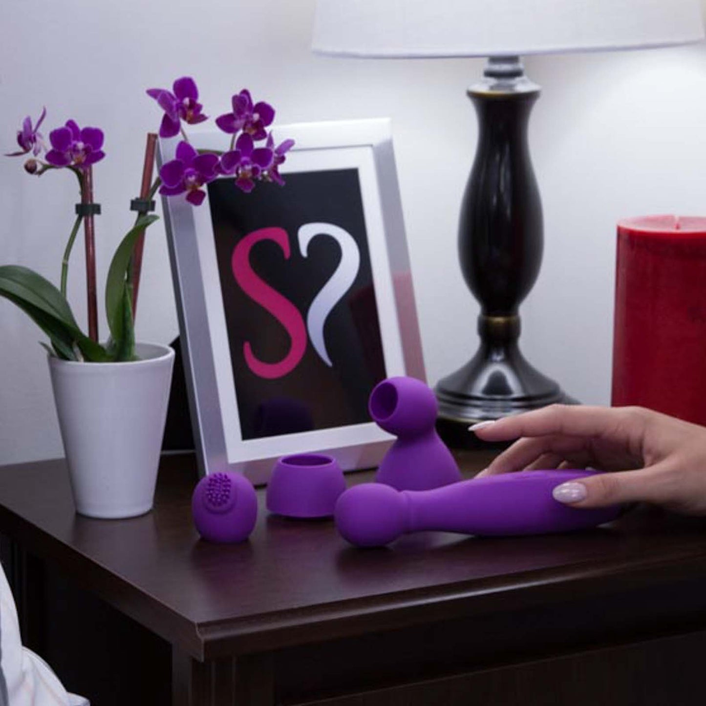 Premium Health And Wellness USB Rechargeable 3 Piece Clitoral Massager Kit