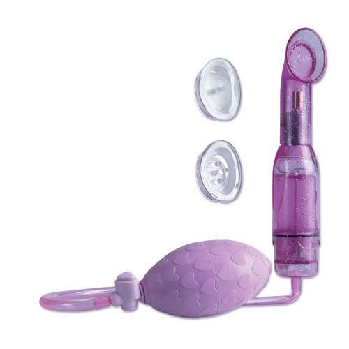 Perfect Purple Vibrating Clitoral Pump by California Exotics - - 3