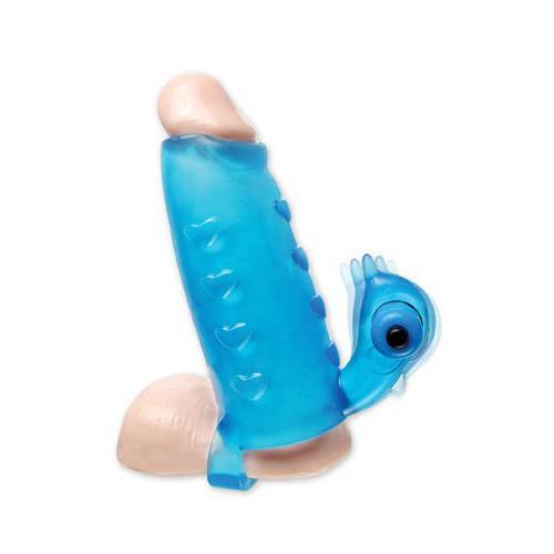 Deluxe Vibrating Waterproof Jelly Penis Enhancer - Increase Your Girth! by Pipedream -