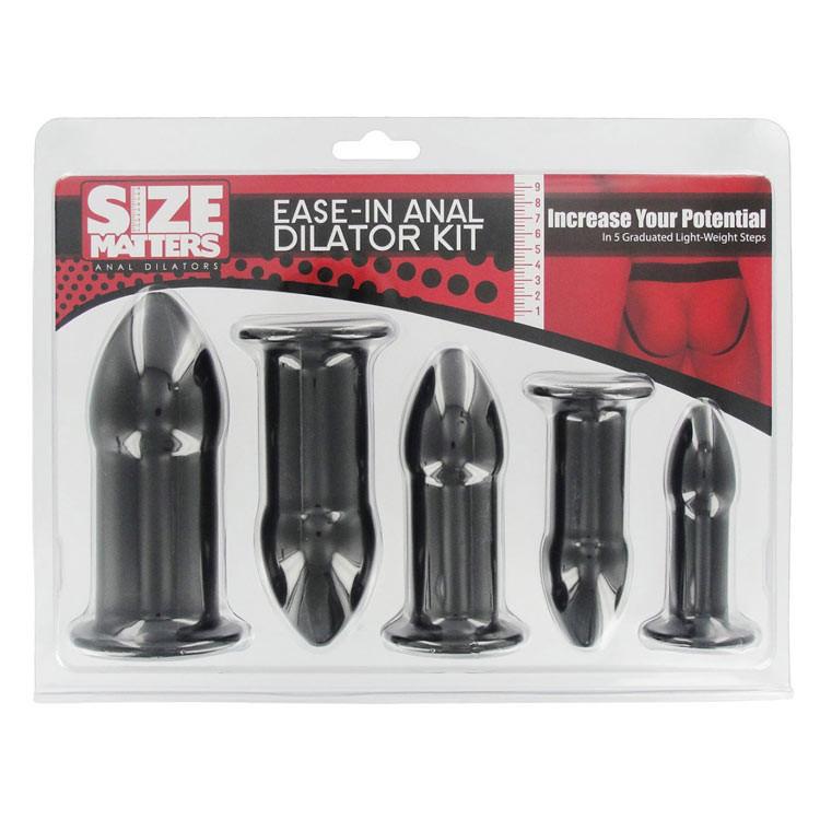 Size Matters Magnum Ease-In Anal Dilator Kit - 5 Different Sizes! by XR Brands - - 2