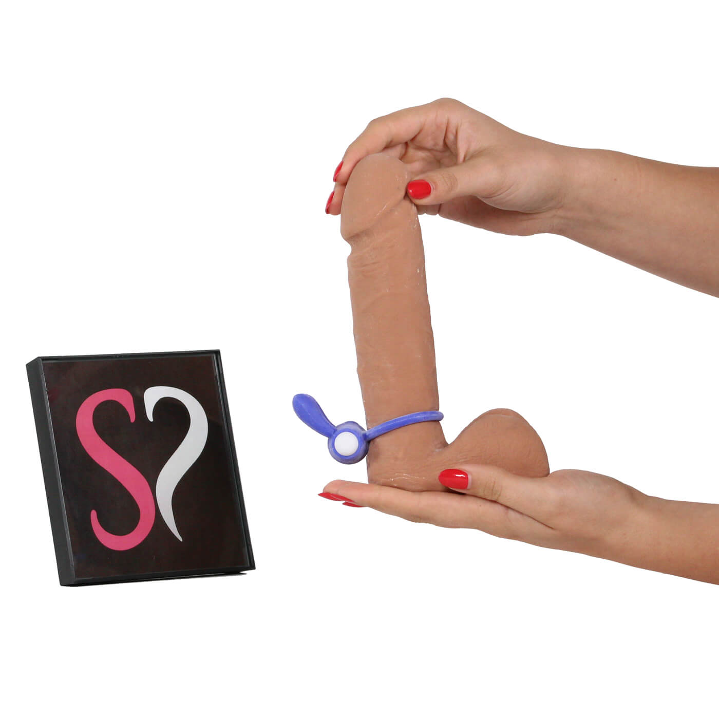 Simpli Pleasure Vibrating Silicone Rabbit Cock Ring