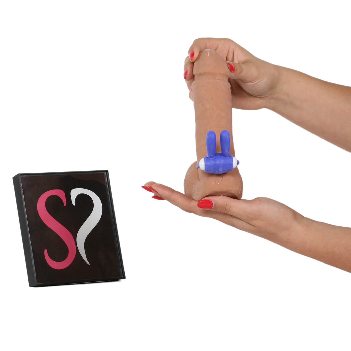 Simpli Pleasure Vibrating Silicone Rabbit Cock Ring