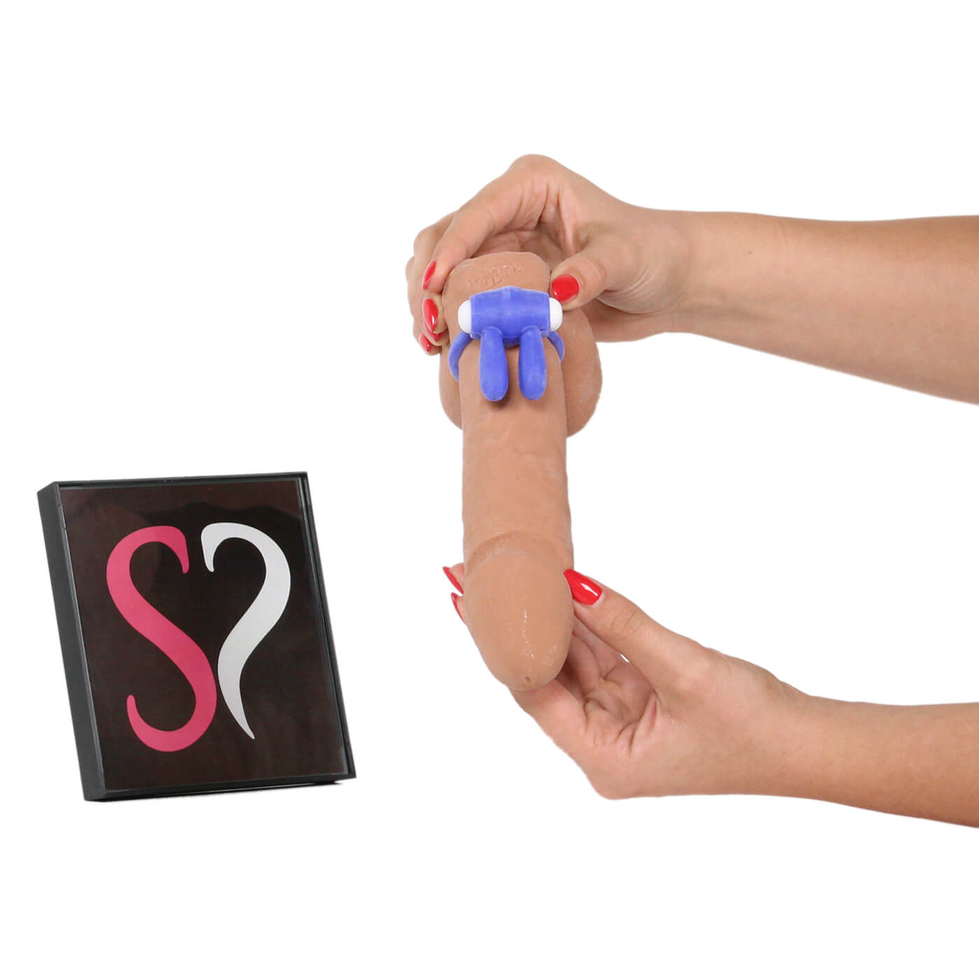 Simpli Pleasure Vibrating Silicone Rabbit Cock Ring