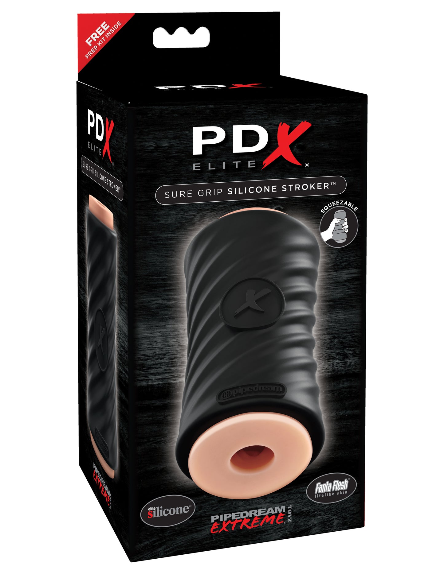 PDX Elite Sure Grip Silicone Stroker