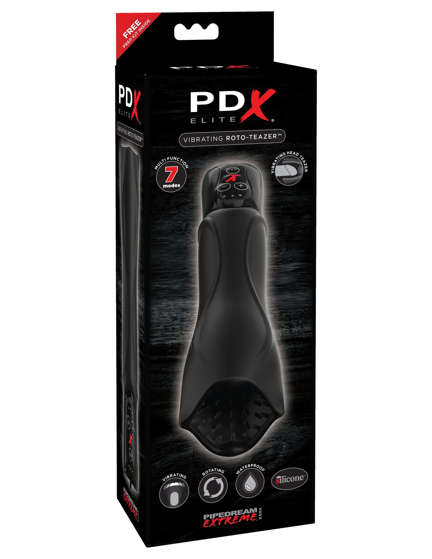 PDX Elite Vibrating Roto-Teazer