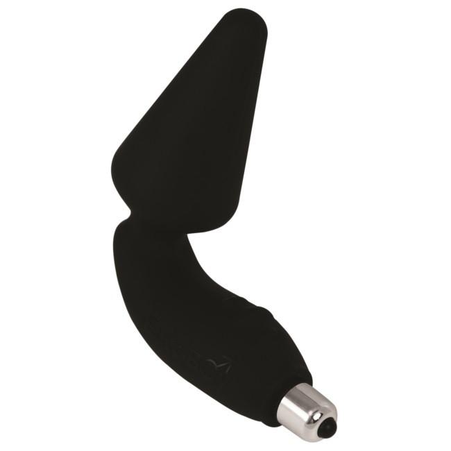 Rocks Off Butt Boy Vibrating Black Anal Plug