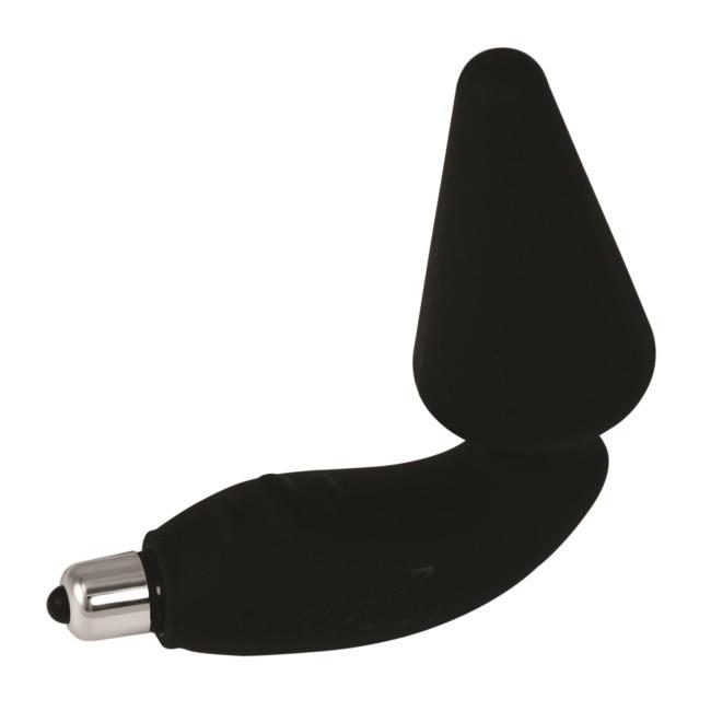 Rocks Off Butt Boy Vibrating Black Anal Plug