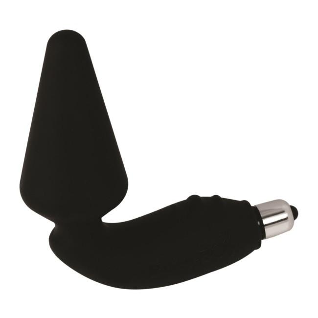 Rocks Off Butt Boy Vibrating Black Anal Plug