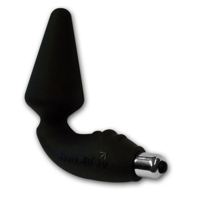 Rocks Off Butt Boy Vibrating Black Anal Plug