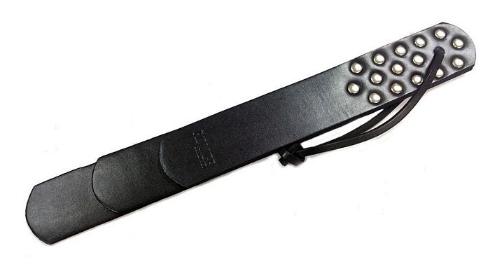 Three Straps Paddle Genuine Leather 15 Inches Spanker