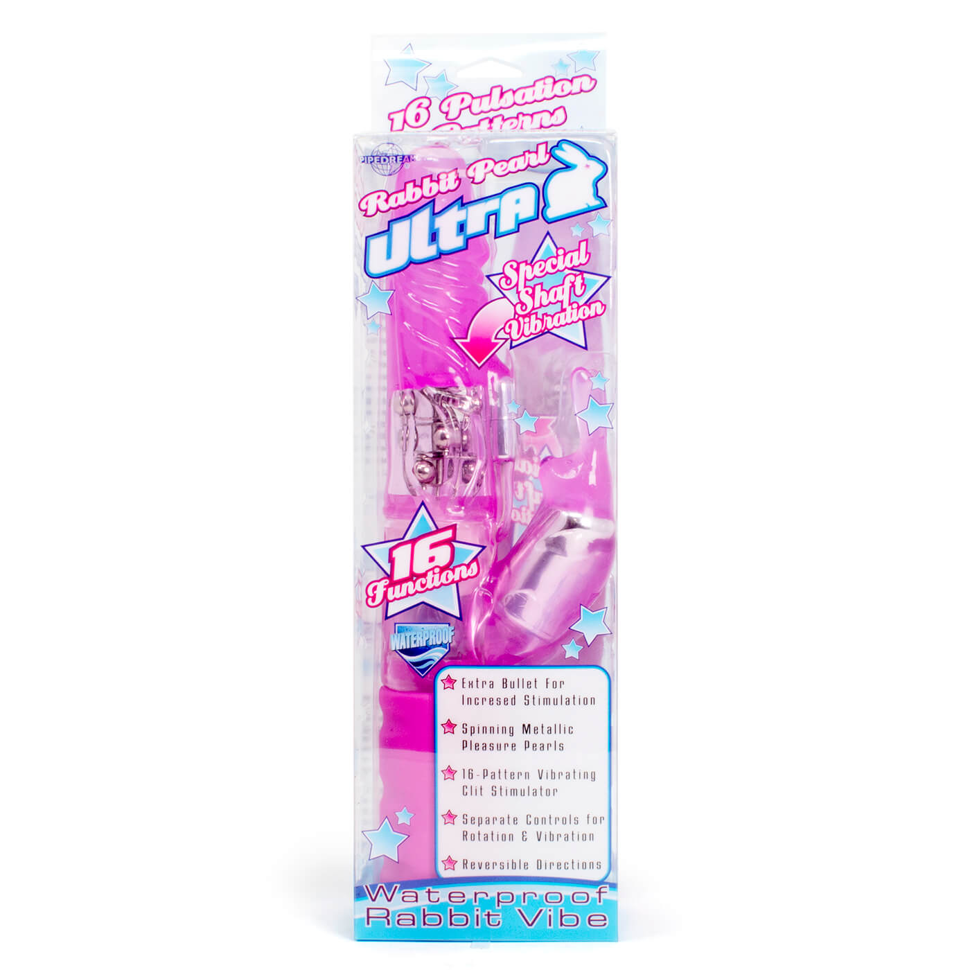 Rabbit Pearl Ultra 16 Function Waterproof Vibrator