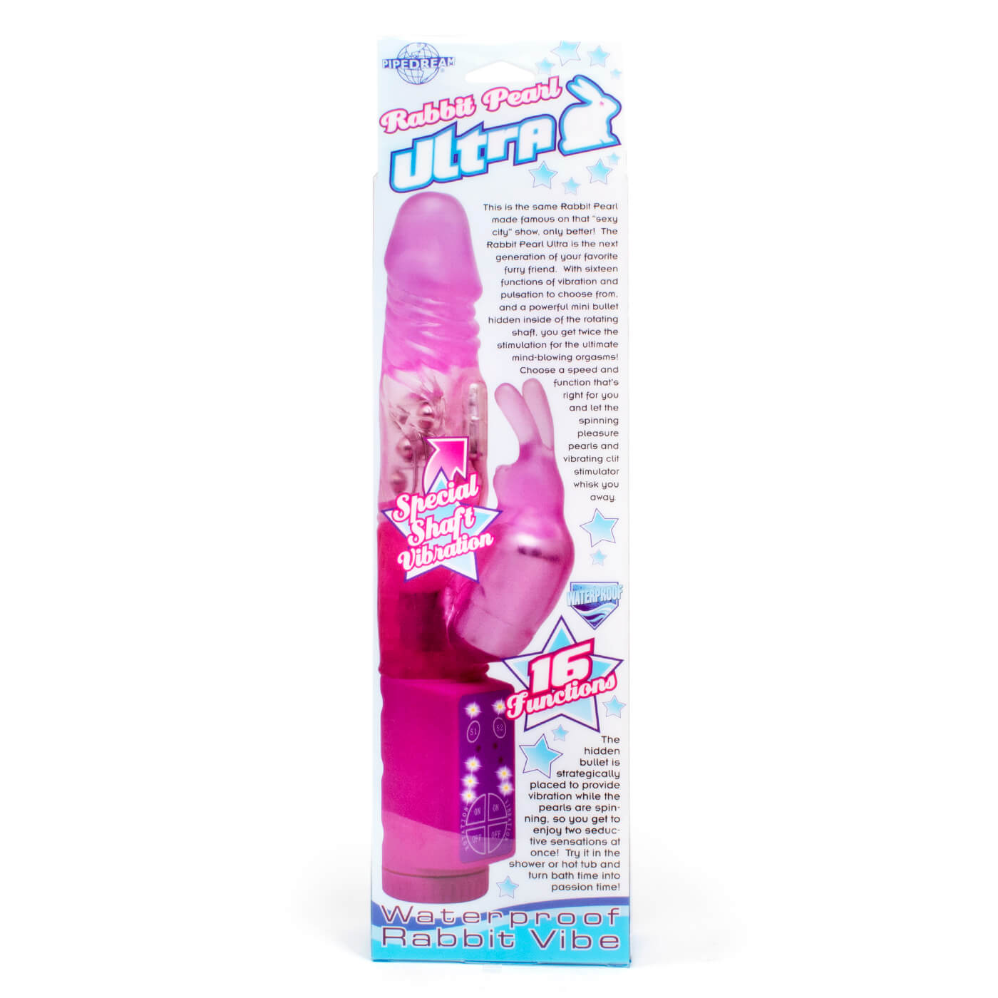 Rabbit Pearl Ultra 16 Function Waterproof Vibrator