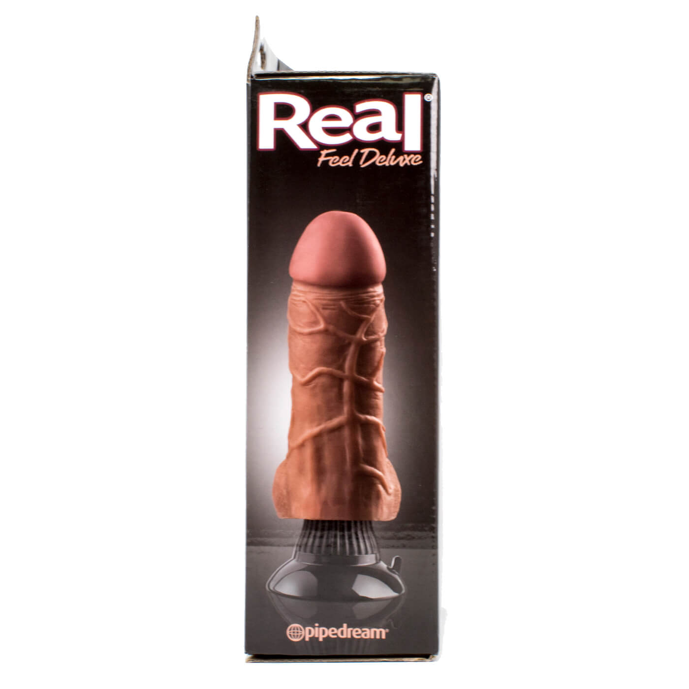 Real Feel Deluxe No.2 Thick Vibrating 6.5 Inch Suction Dildo