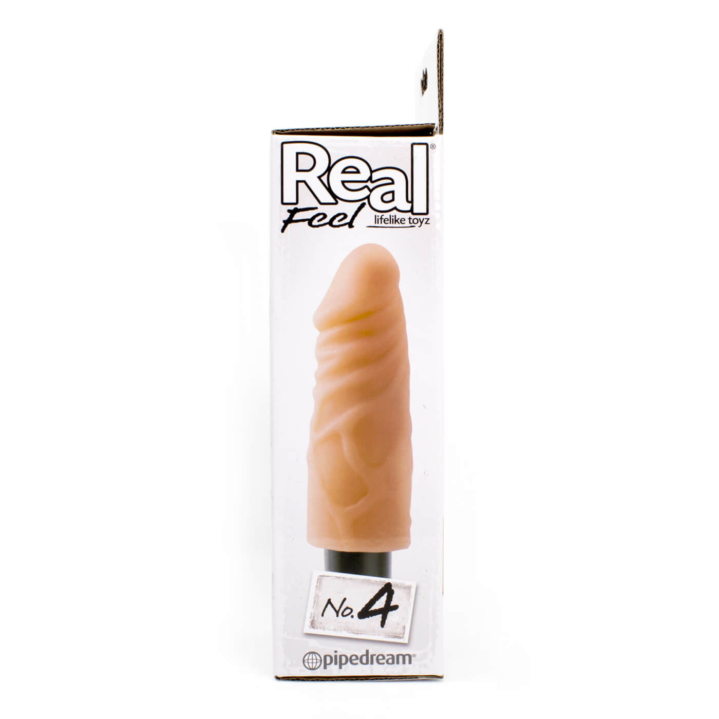 Real Feel No.4 Vibrating 6 Inch Realistic Dildo