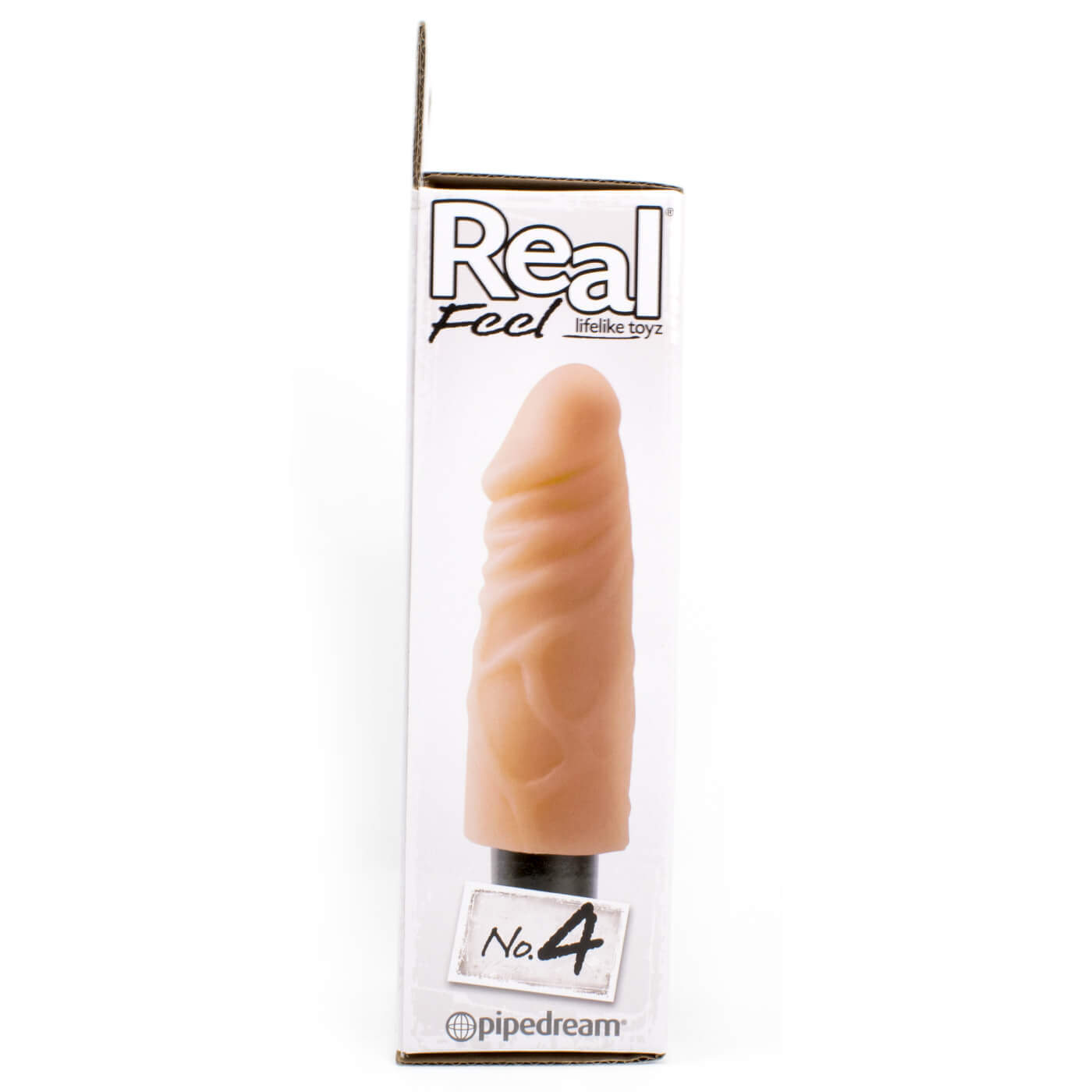 Real Feel No.4 Vibrating 6 Inch Realistic Dildo