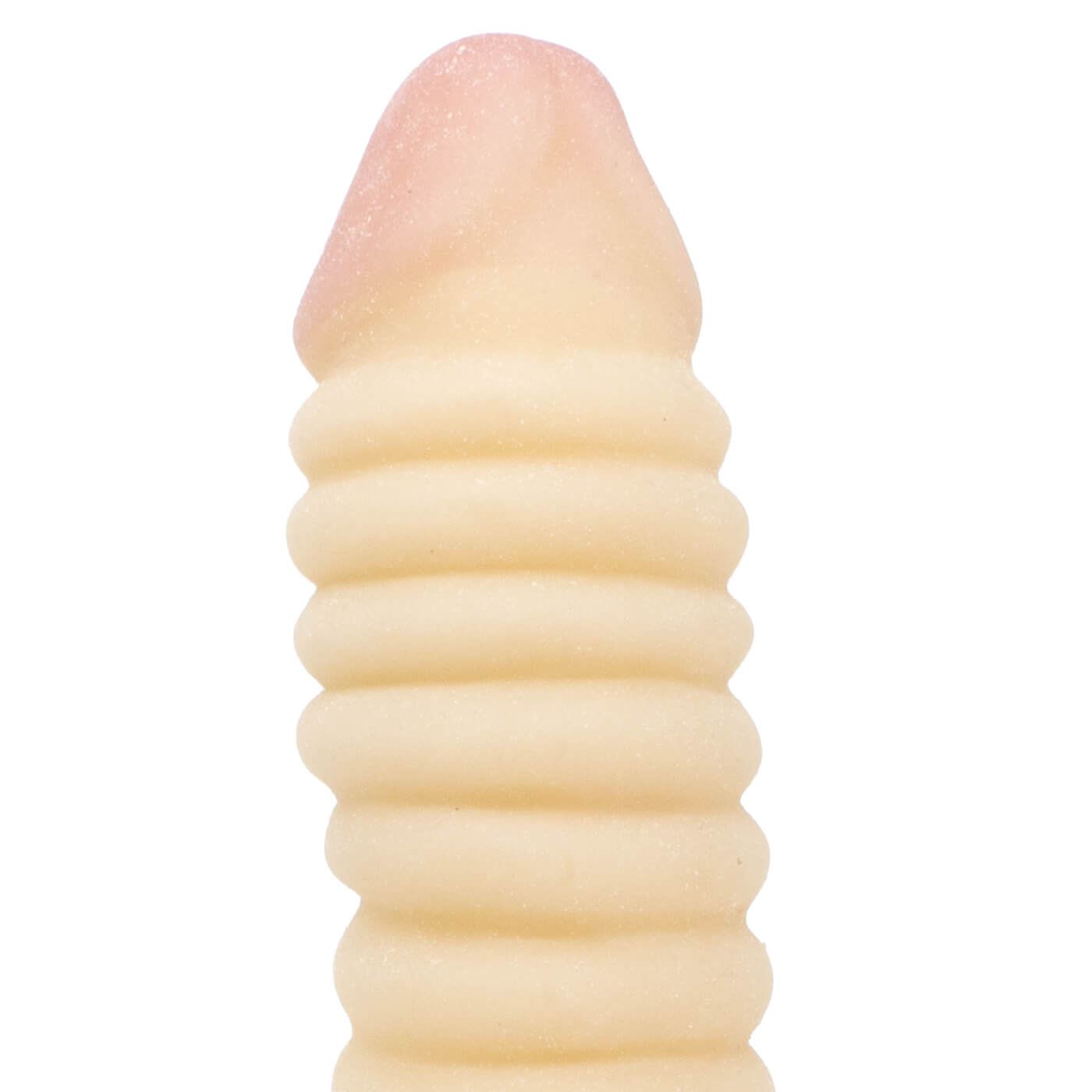 Real Feel No.7 Thick Ribbed 9 Inch Realistic Vibrating Dildo