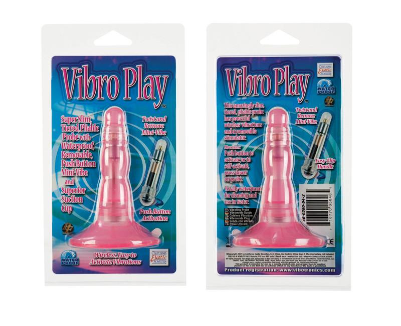 Vibro Play Super Slim Vibrating Anal Probe