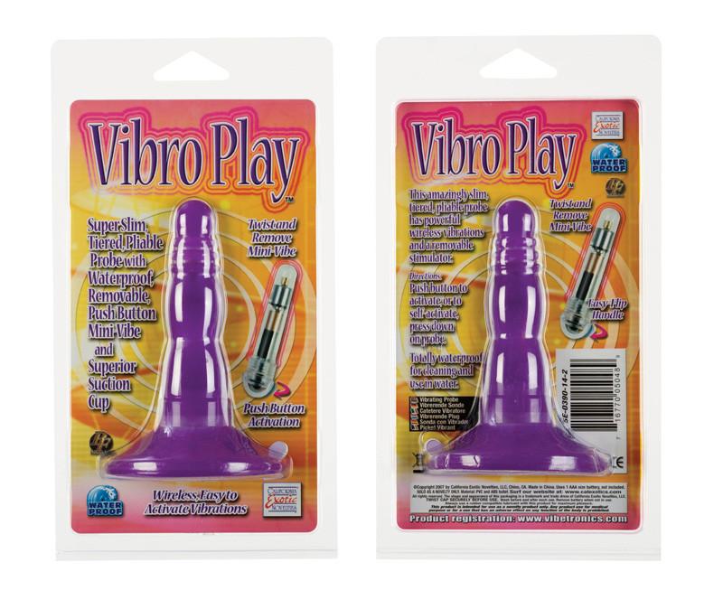 Vibro Play Super Slim Vibrating Anal Probe