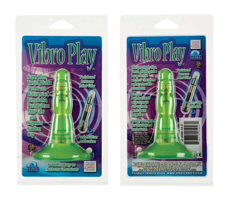 Vibro Play Super Slim Vibrating Anal Probe