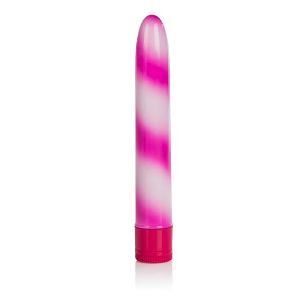 Candy Cane 6 Inch Waterproof Vibrator