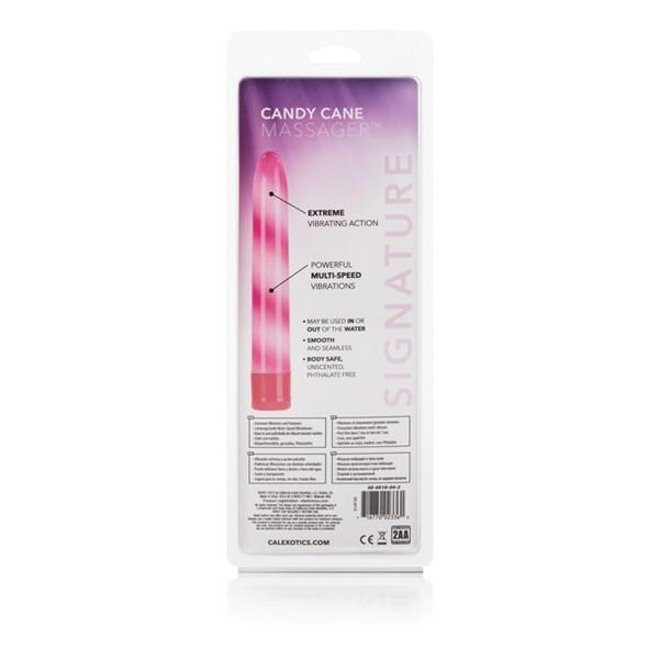 Candy Cane 6 Inch Waterproof Vibrator