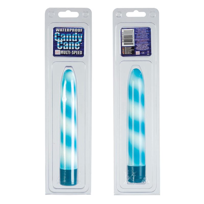Candy Cane 6 Inch Waterproof Vibrator