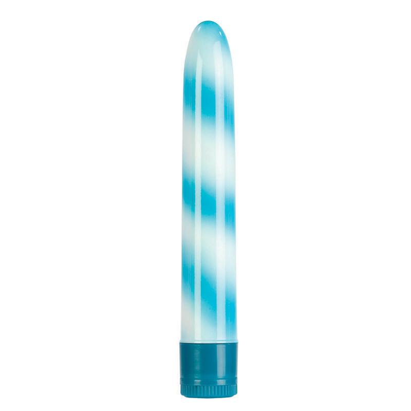 Candy Cane 6 Inch Waterproof Vibrator
