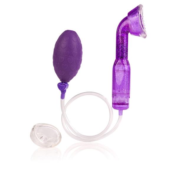 Perfect Purple Vibrating Clitoral Pump