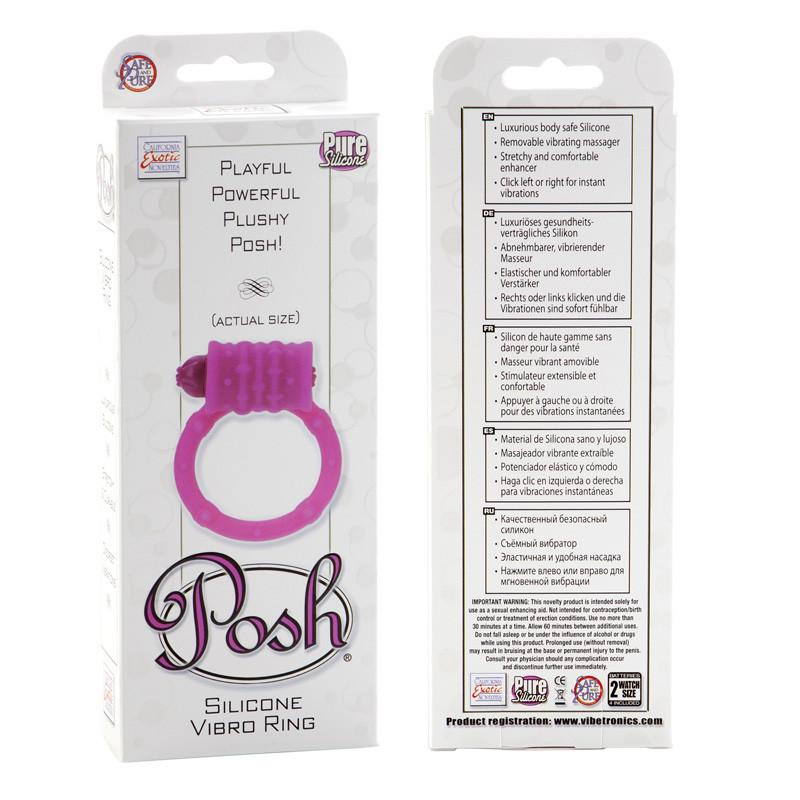 Posh Silicone Vibro Ring